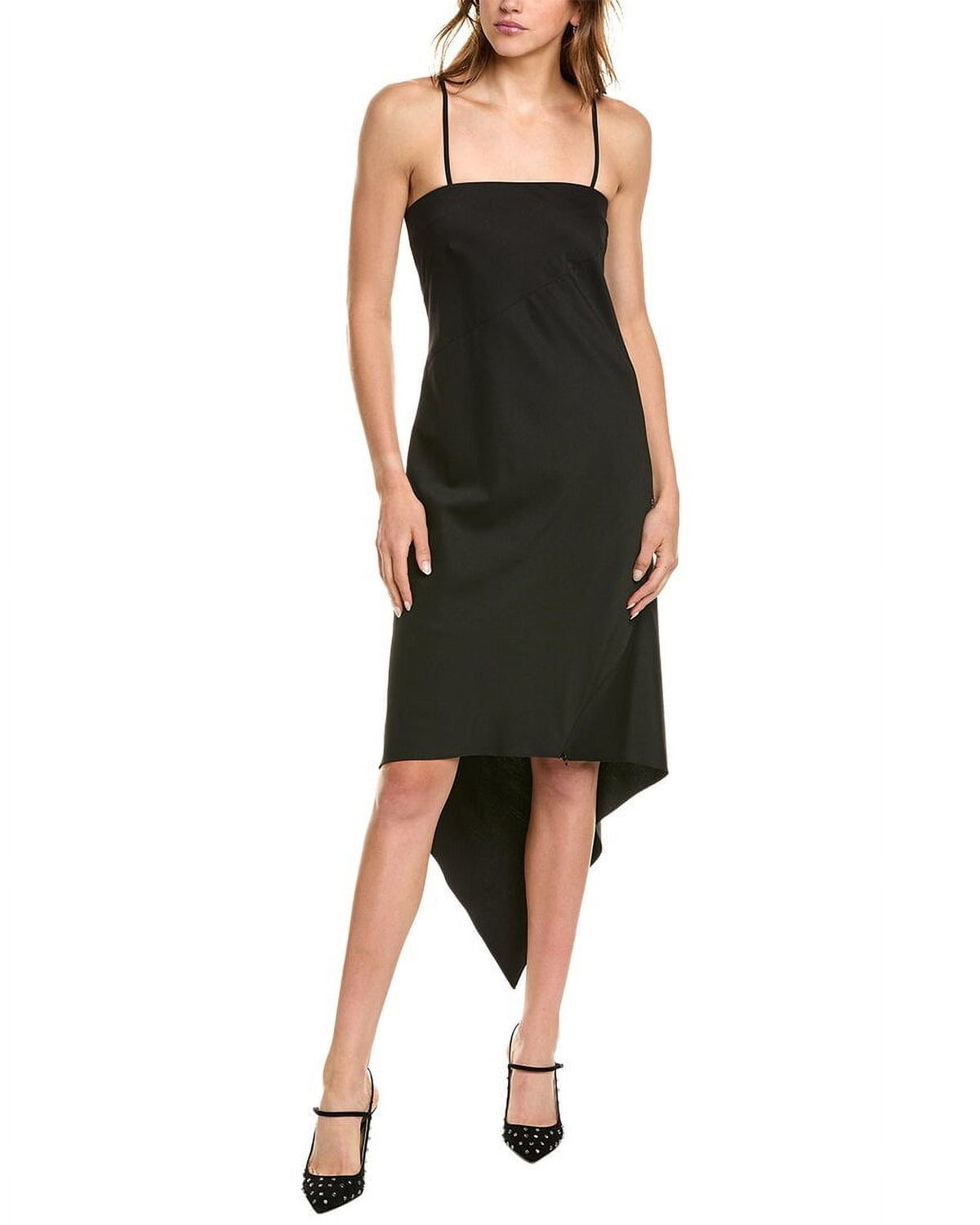 thumbnail image 3 of Helmut Lang womens Scarf Hem Dress, 0, 3 of 4