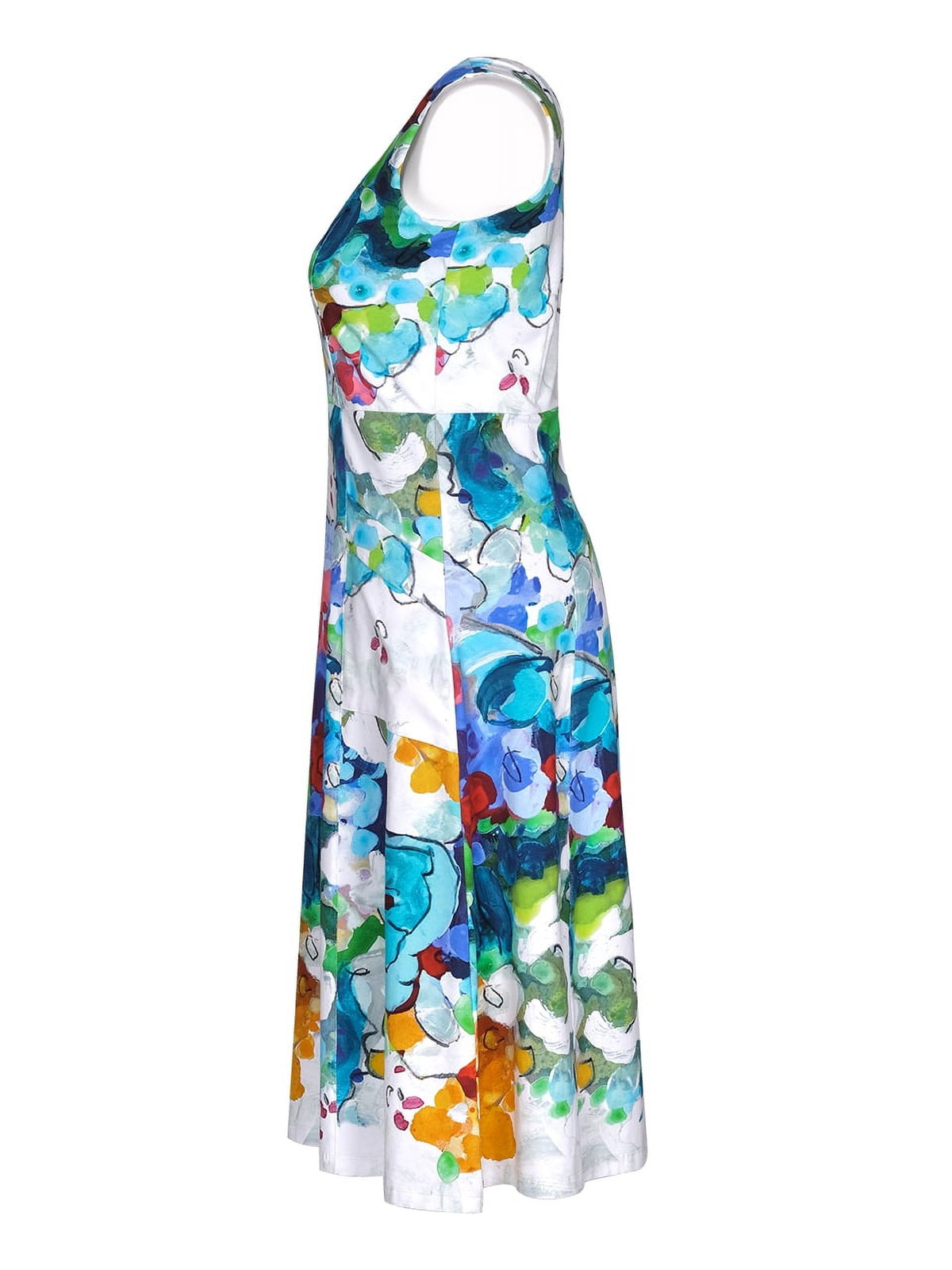 thumbnail image 2 of Simply Art Dolcezza: Wild Virginia Pocket Midi Dress (In Soft/Stretchy Cotton Denim, 3 Left!), 2 of 5