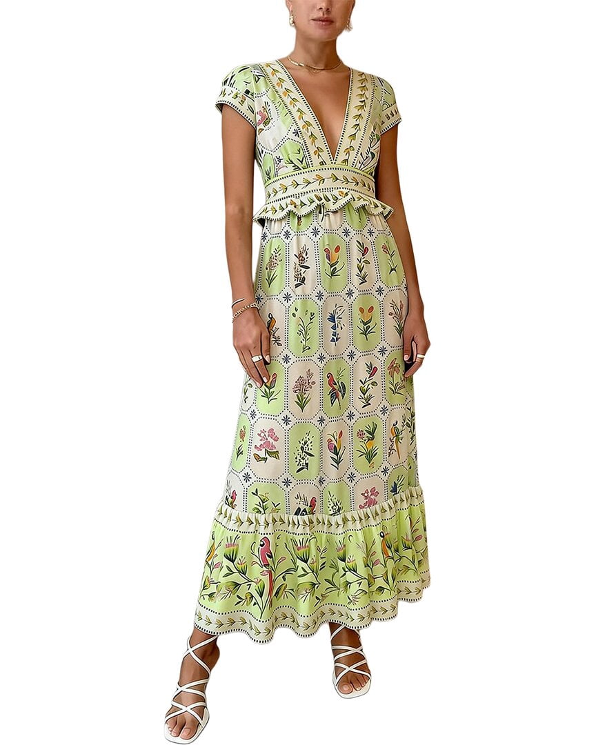 thumbnail image 1 of ESEA womens Linen-Blend Maxi Dress, 10, 1 of 3