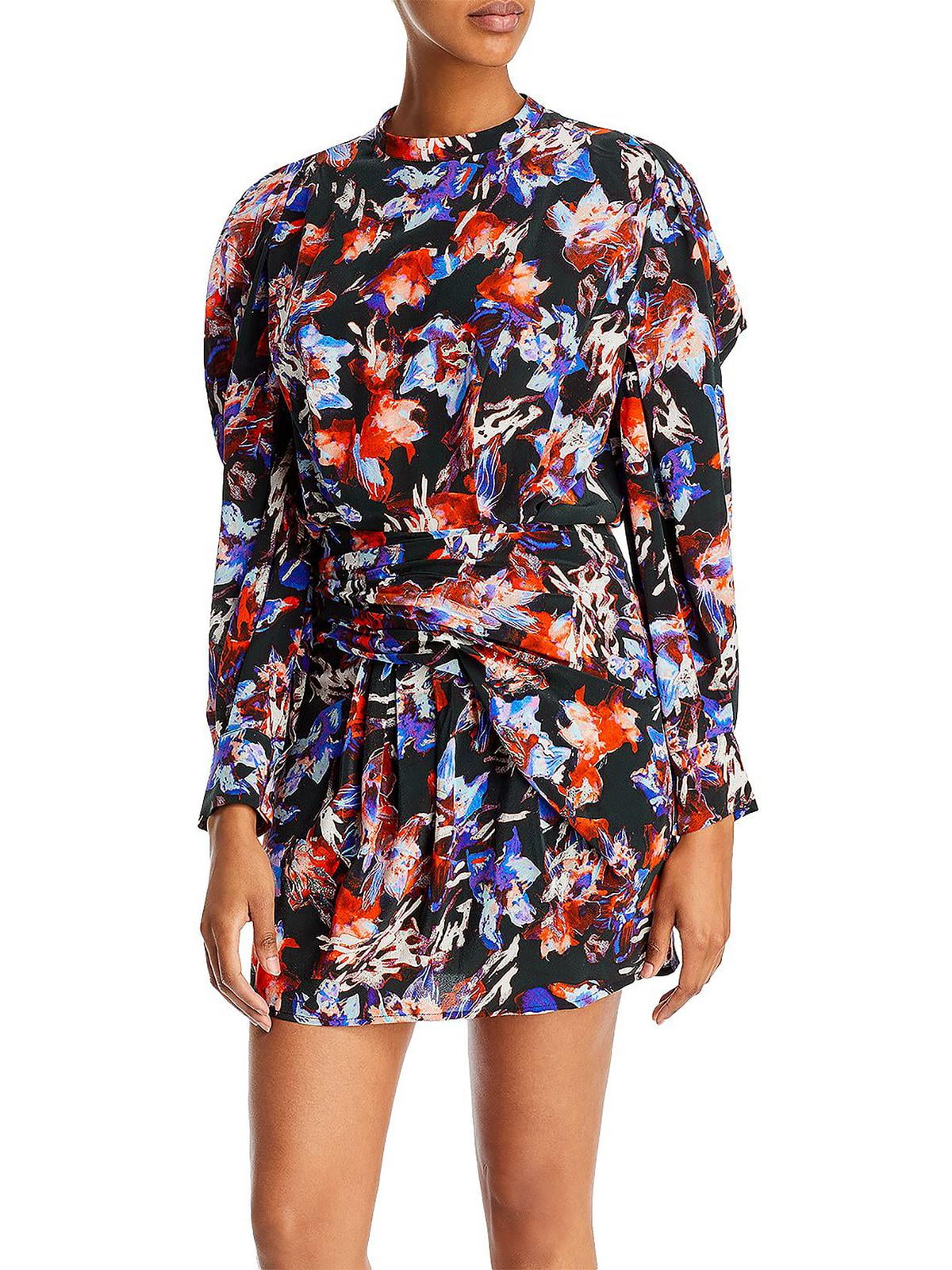 thumbnail image 1 of IRO Womens Merera Pintuck Short Mini Dress, 1 of 2