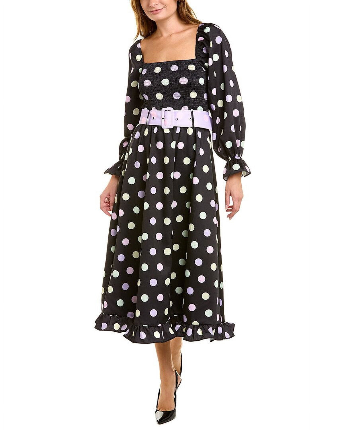 thumbnail image 1 of Olivia Rubin womens Effie Maxi Dress, 0, Black, 1 of 4