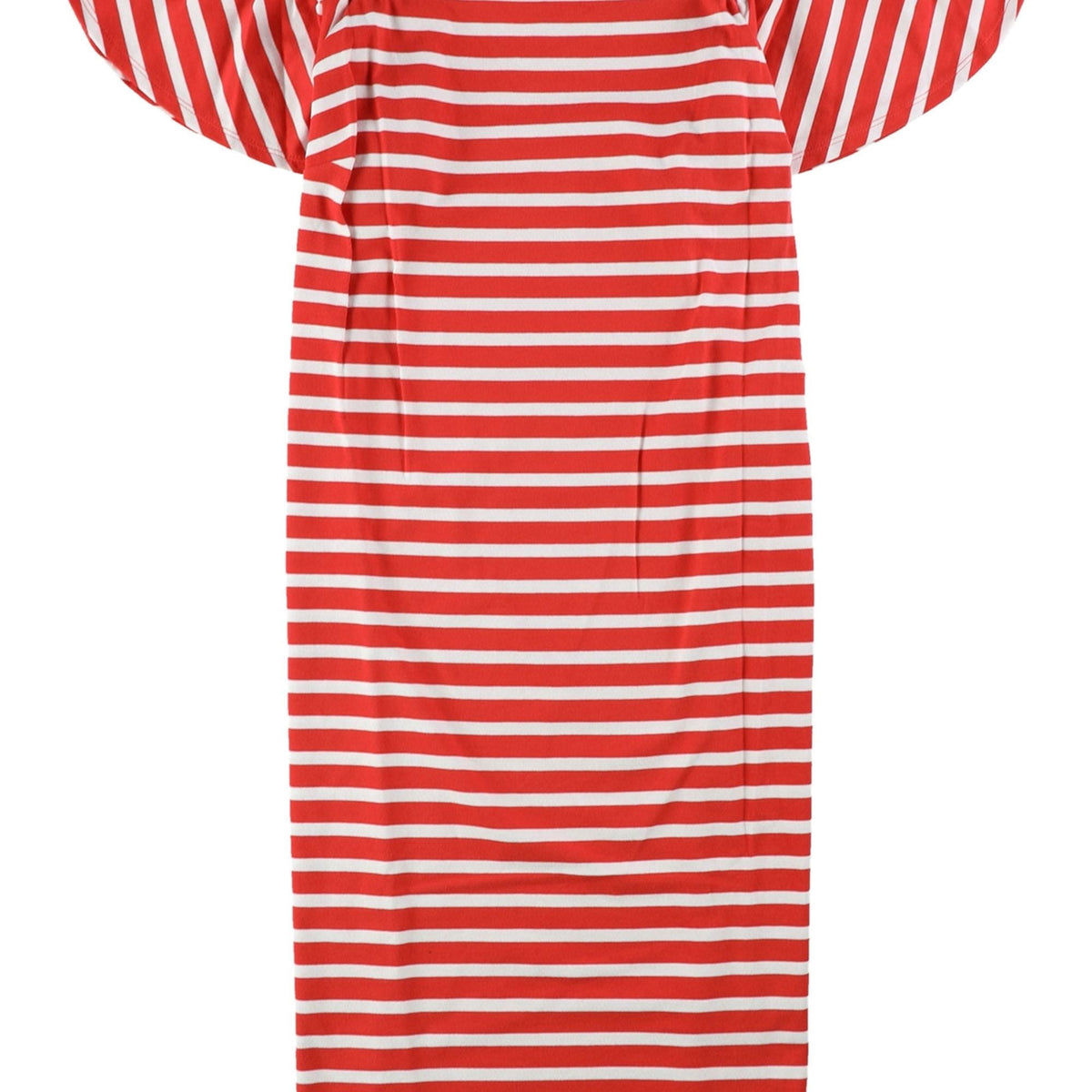 thumbnail image 1 of Ralph Lauren Womens Striped Shirt Dress, Red, Small, 1 of 2