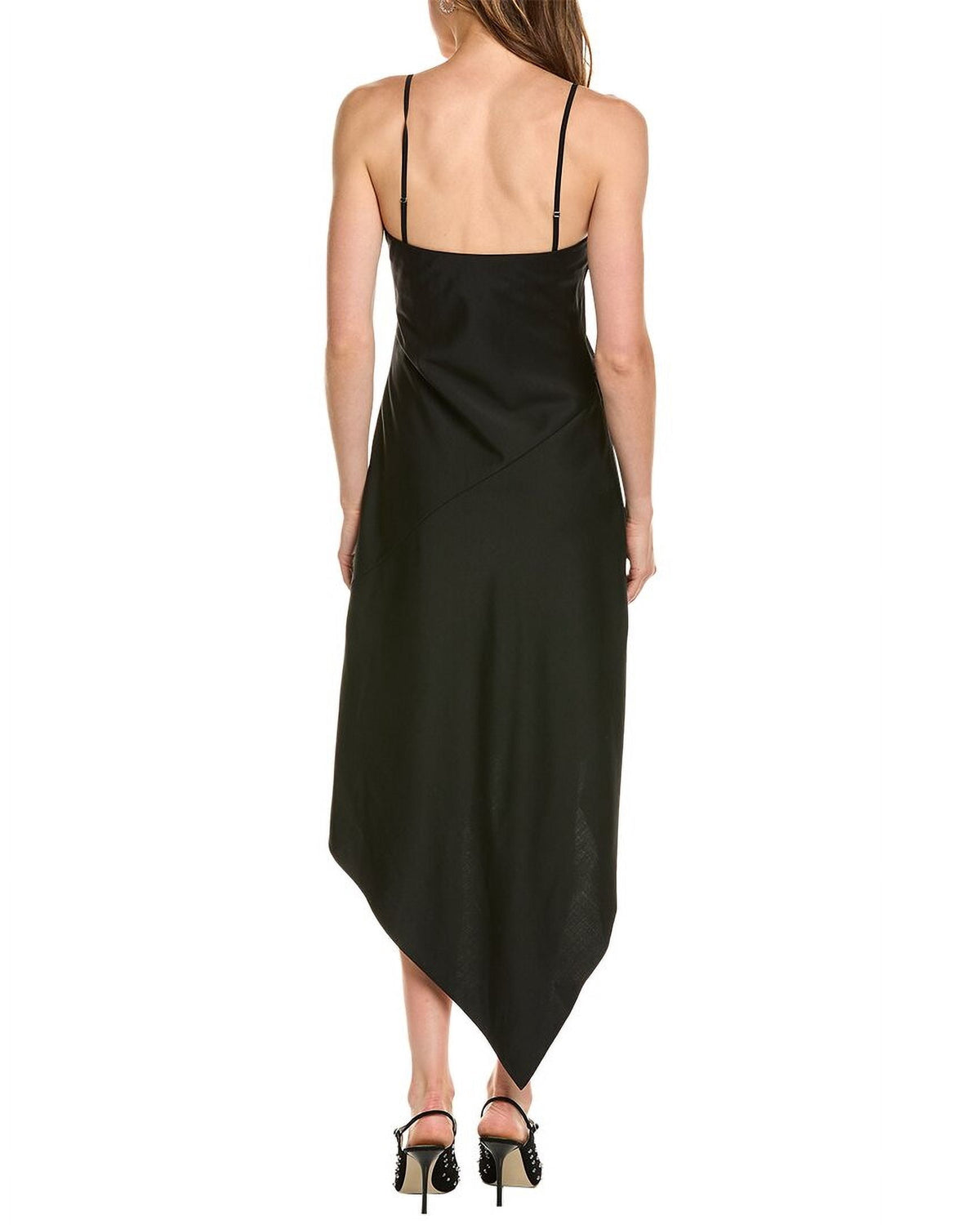 thumbnail image 2 of Helmut Lang womens Scarf Hem Dress, 0, 2 of 4